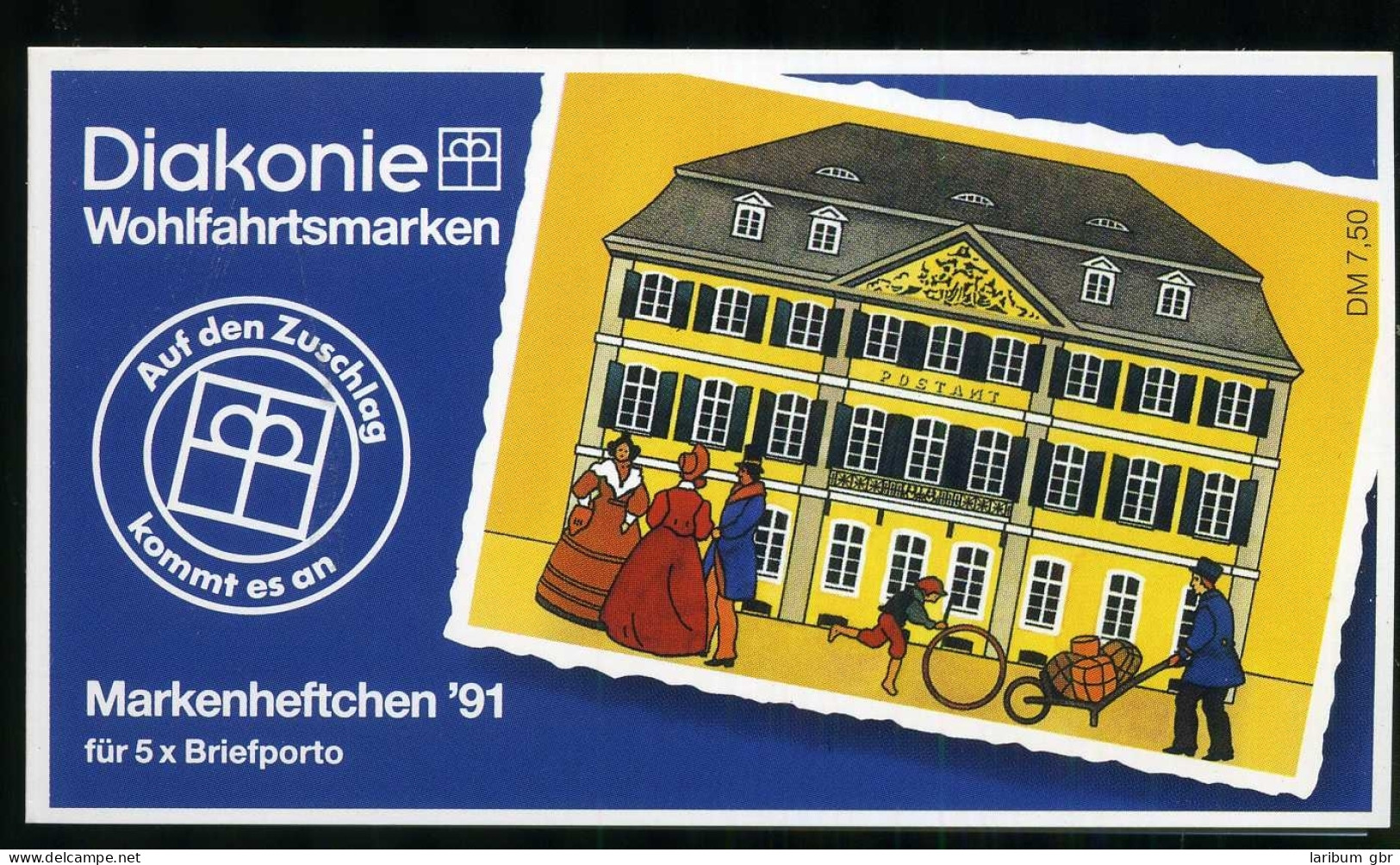 Bund Diakonie Markenheft 1991 Mit 1567 Berlin Ersttagssonderstempel #IT637 - Andere & Zonder Classificatie