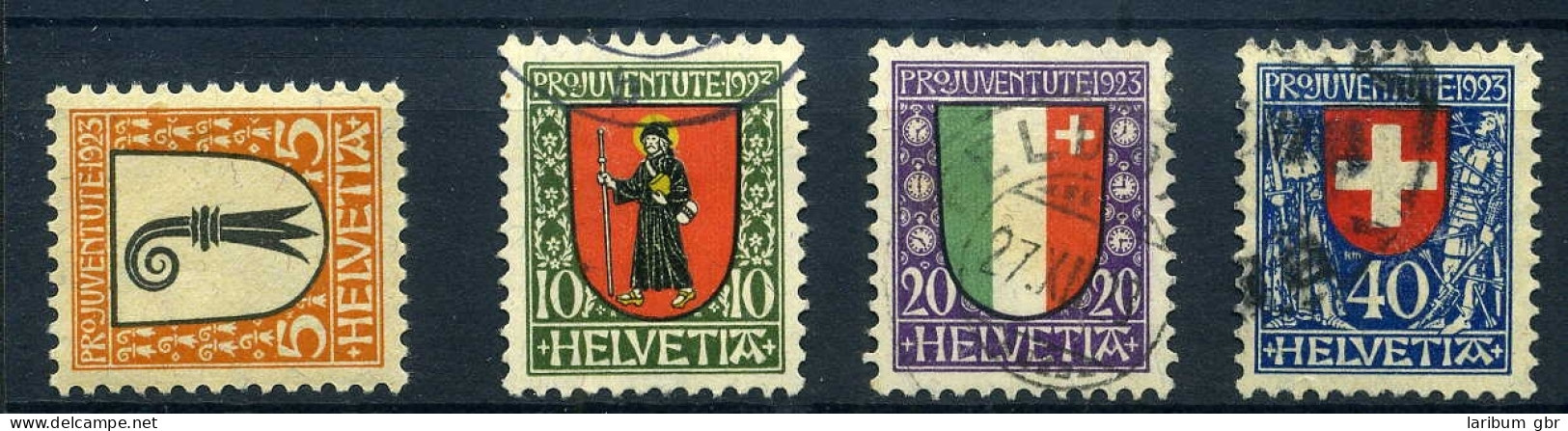 186-188 Schweiz MiNr 186-88 Gestempelt + 185 ** #HX438 - Other & Unclassified