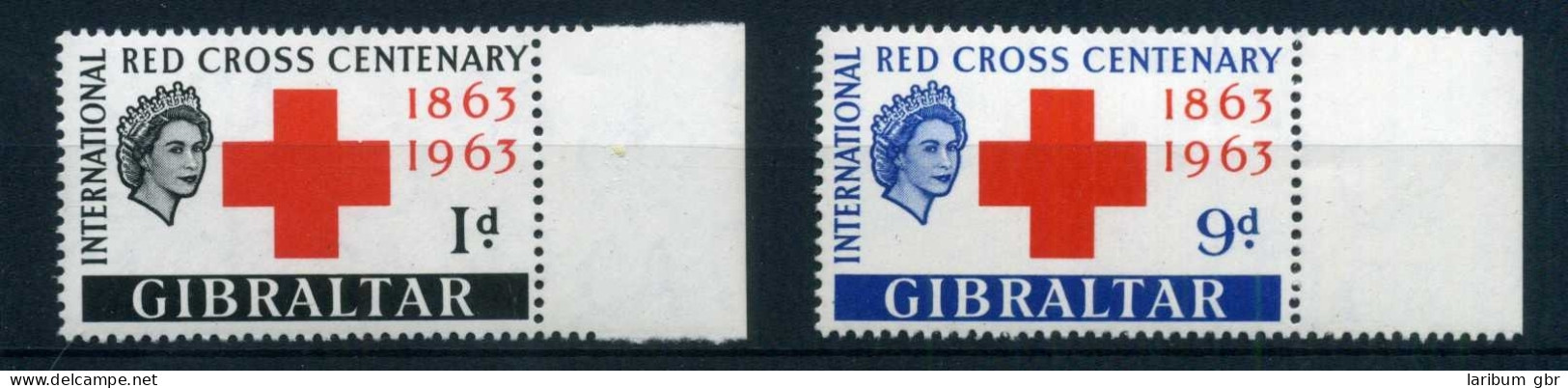 Gibraltar 164-165 Postfrisch Rotes Kreuz #GZ547 - Gibilterra