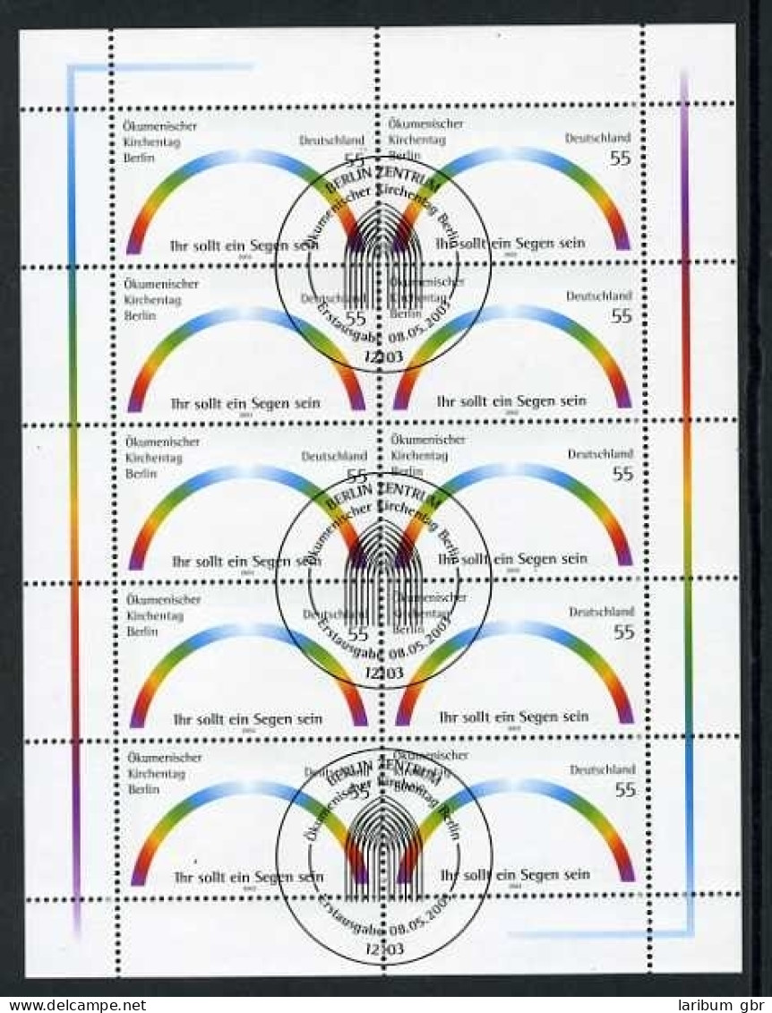 Bund Zehnerbogen 2341 Berlin Ersttagssonderstempel #IM322 - Other & Unclassified