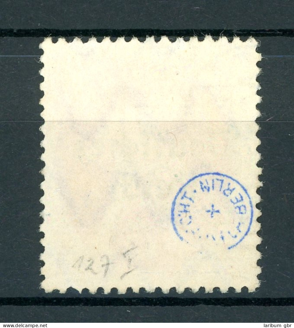 Deutsches Reich Plattenfehler 127 I Gestempelt Geprüft Infla #IA231 - Used Stamps