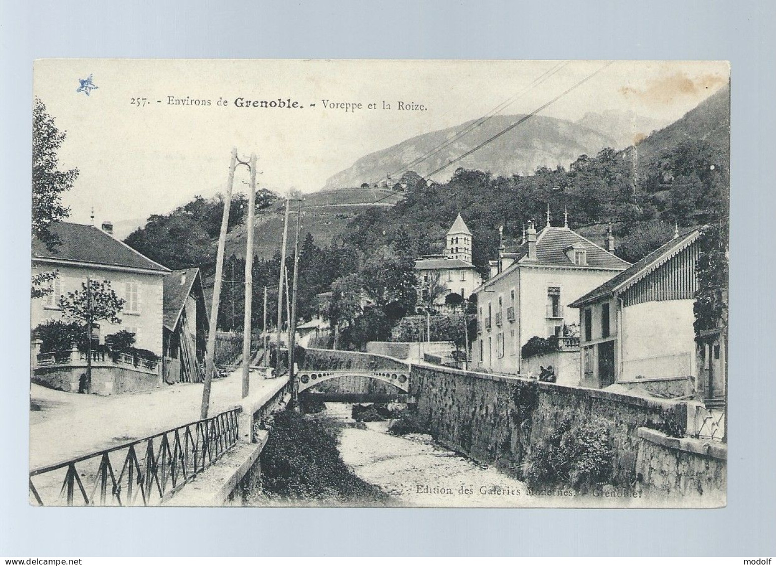 CPA - 38 - Environs De Grenoble - Voreppe Et La Roize - Non Circulée - Voreppe