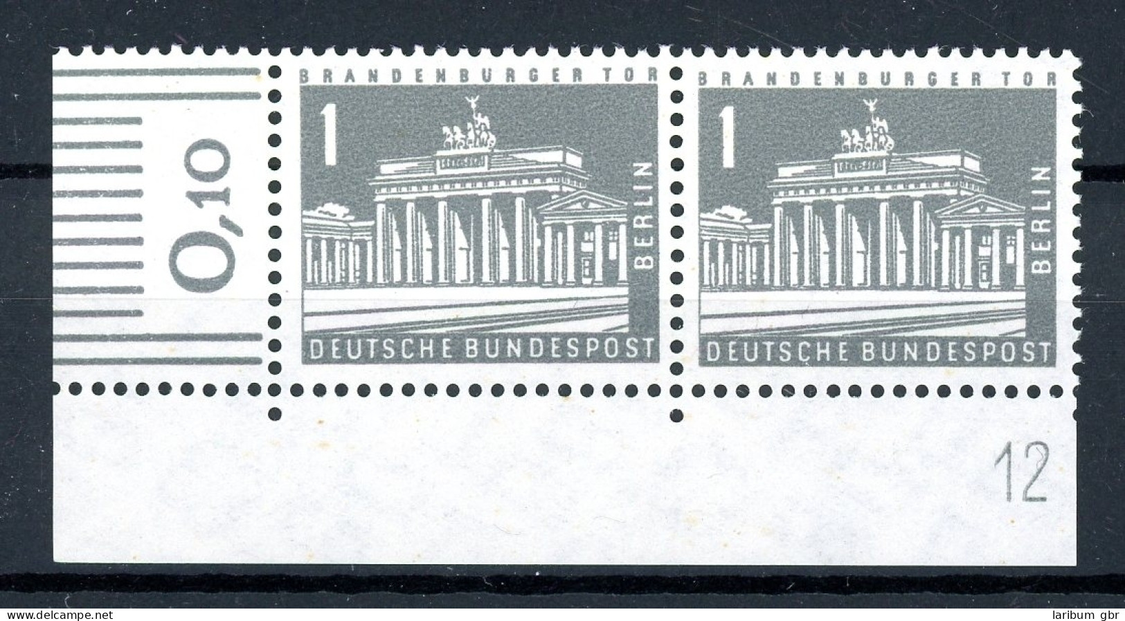 Berlin 140 Y DZ 12 Postfrisch #HE124 - Unused Stamps