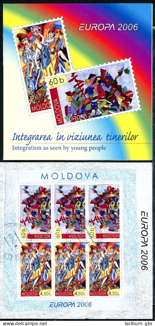 Moldawien Markenheftchen MH 10 Gestempelt Cept 2006 #IN967 - Moldova