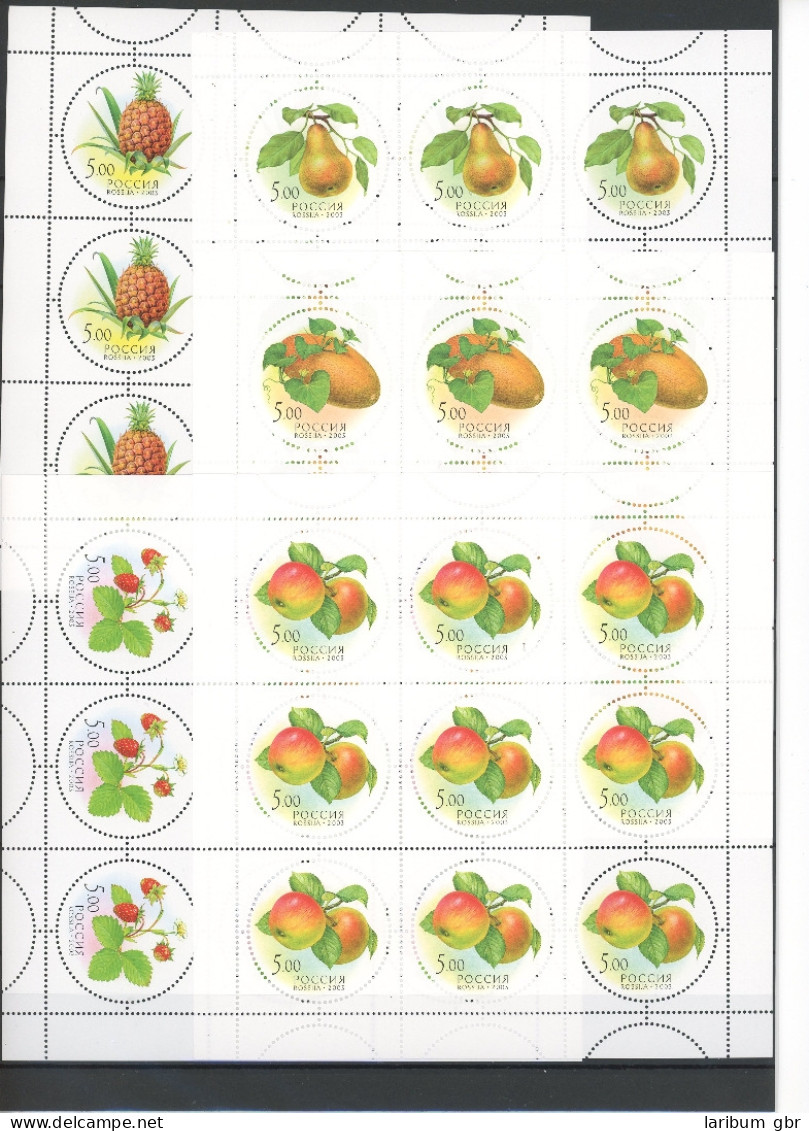 Russland Kleinbogensatz 1113-17 Postfrisch Früchte, Obst #IY111 - Autres & Non Classés