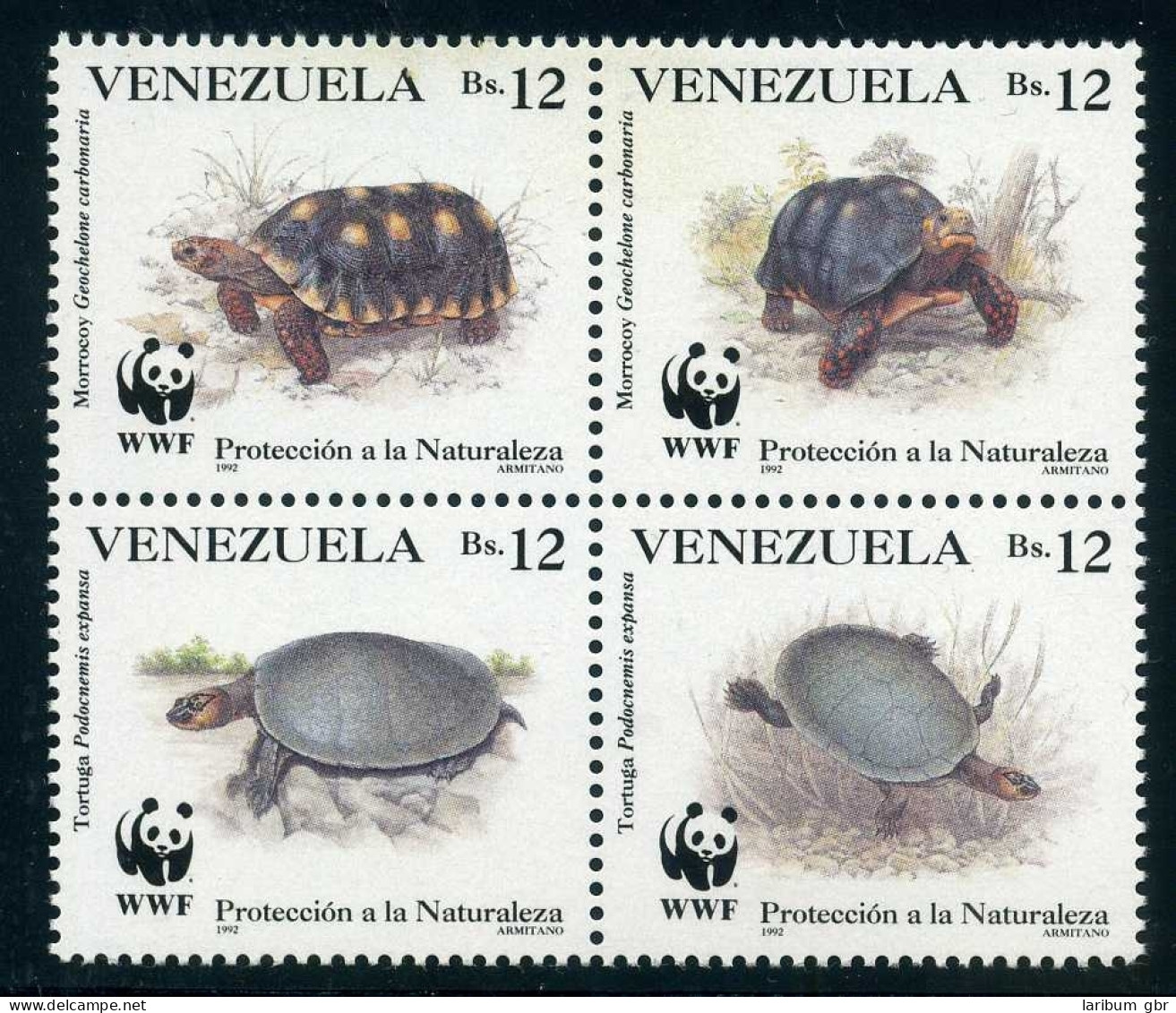 Venezuela Schildkröten Venezuela MiNr 2729-32 ** #IA204 - Venezuela