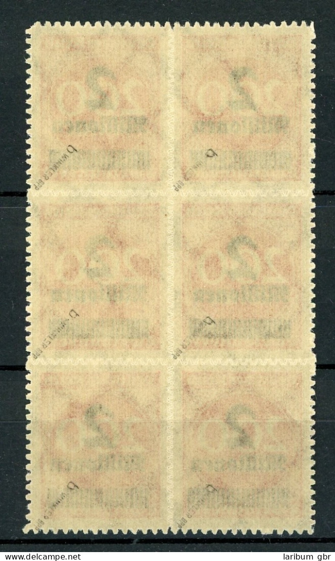 Deutsches Reich Infla 6er Block 309 Bb Postfrisch Gepr. Winkler #IS905 - Other & Unclassified