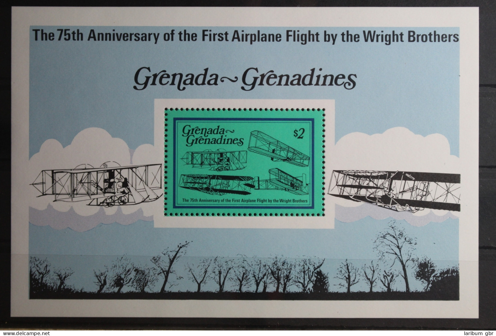 Grenada/Grenadinen Block 37 Mit 304 Postfrisch #UL133 - Airplanes