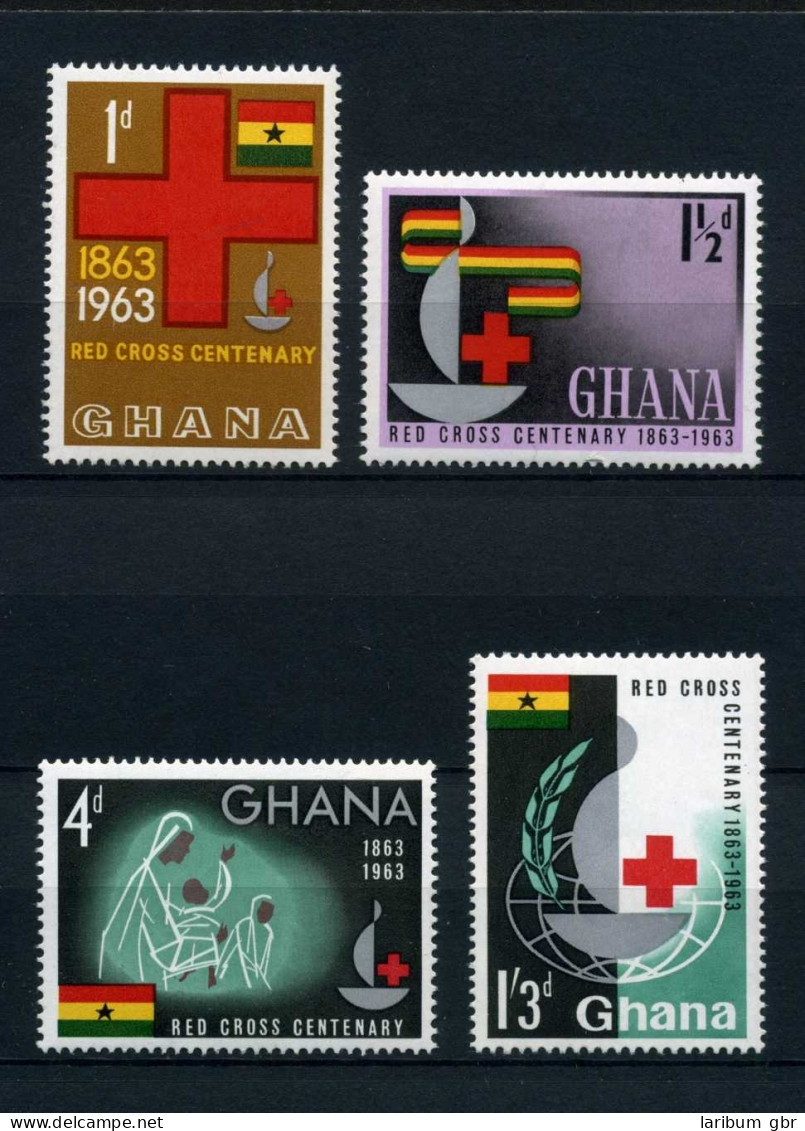 Ghana 145-148 Postfrisch Rotes Kreuz #HX302 - Ghana (1957-...)