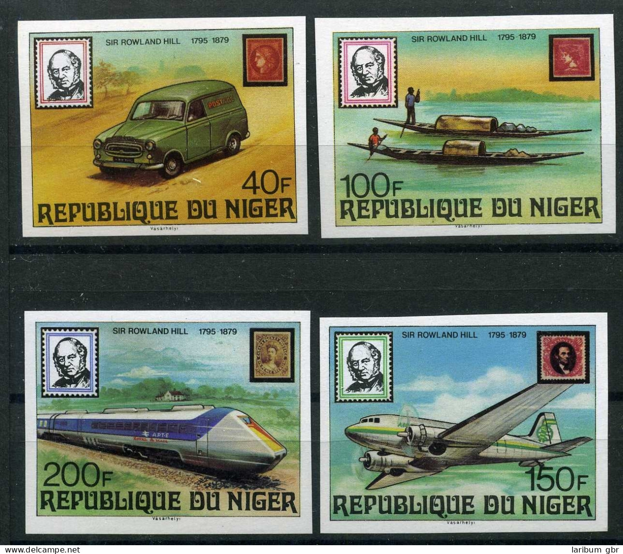 Niger 662-65 Postfrisch Transportmittel #IM445 - Niger (1960-...)