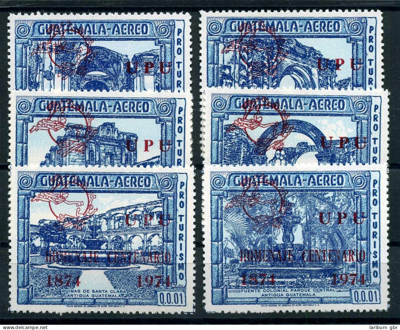 Guatemala 979-84 Postfrisch UPU #IM452 - Guatemala