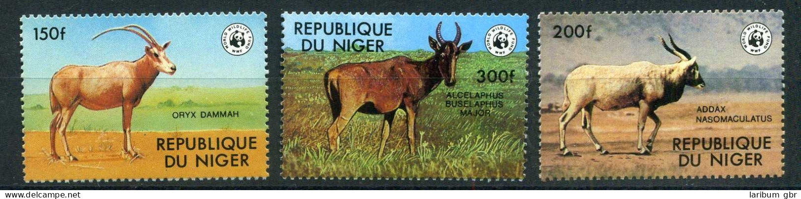 Niger 636-38 Postfrisch Antilopen #HE248 - Niger (1960-...)