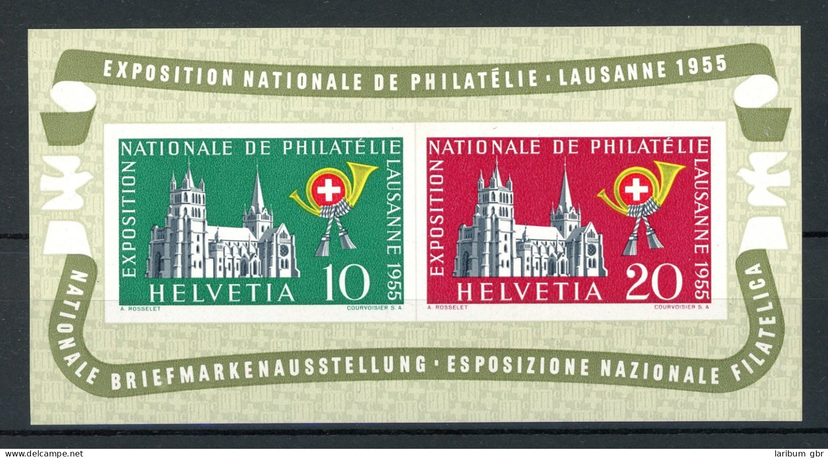 Schweiz Block 15 Postfrisch #HU155 - Altri & Non Classificati