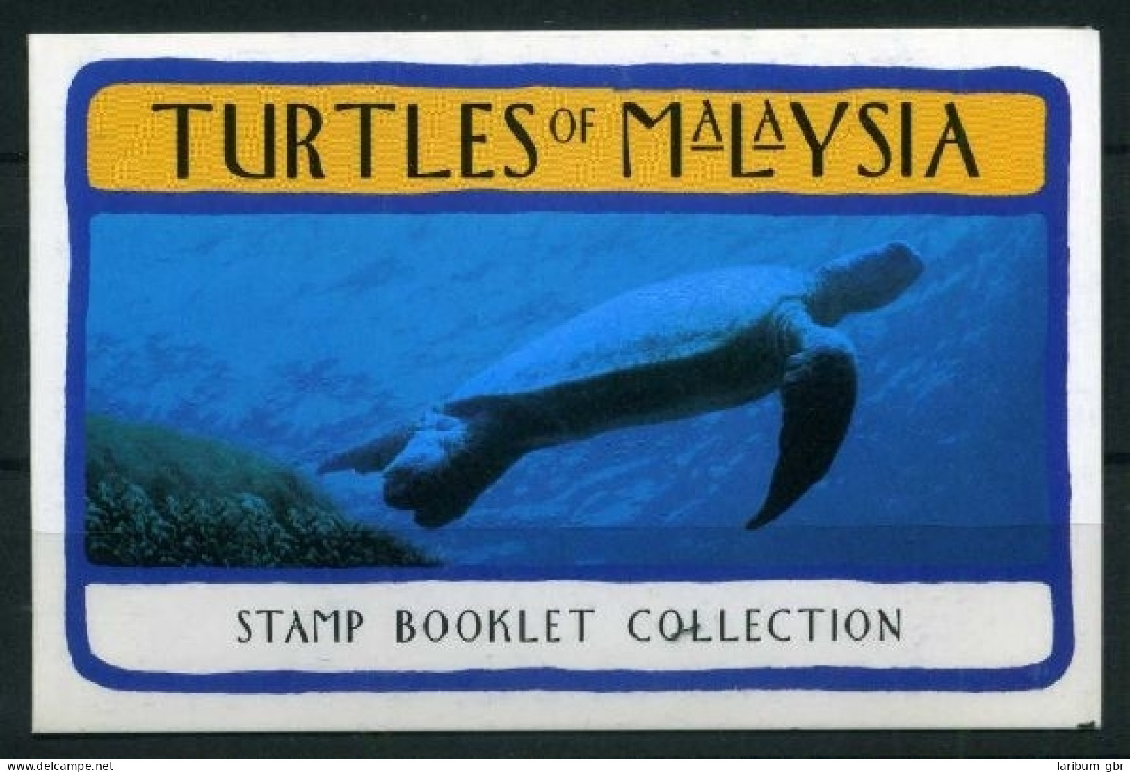 Malaysia 571-572 Postfrisch Markenheftchen Schildkröten #HX337 - Autres & Non Classés