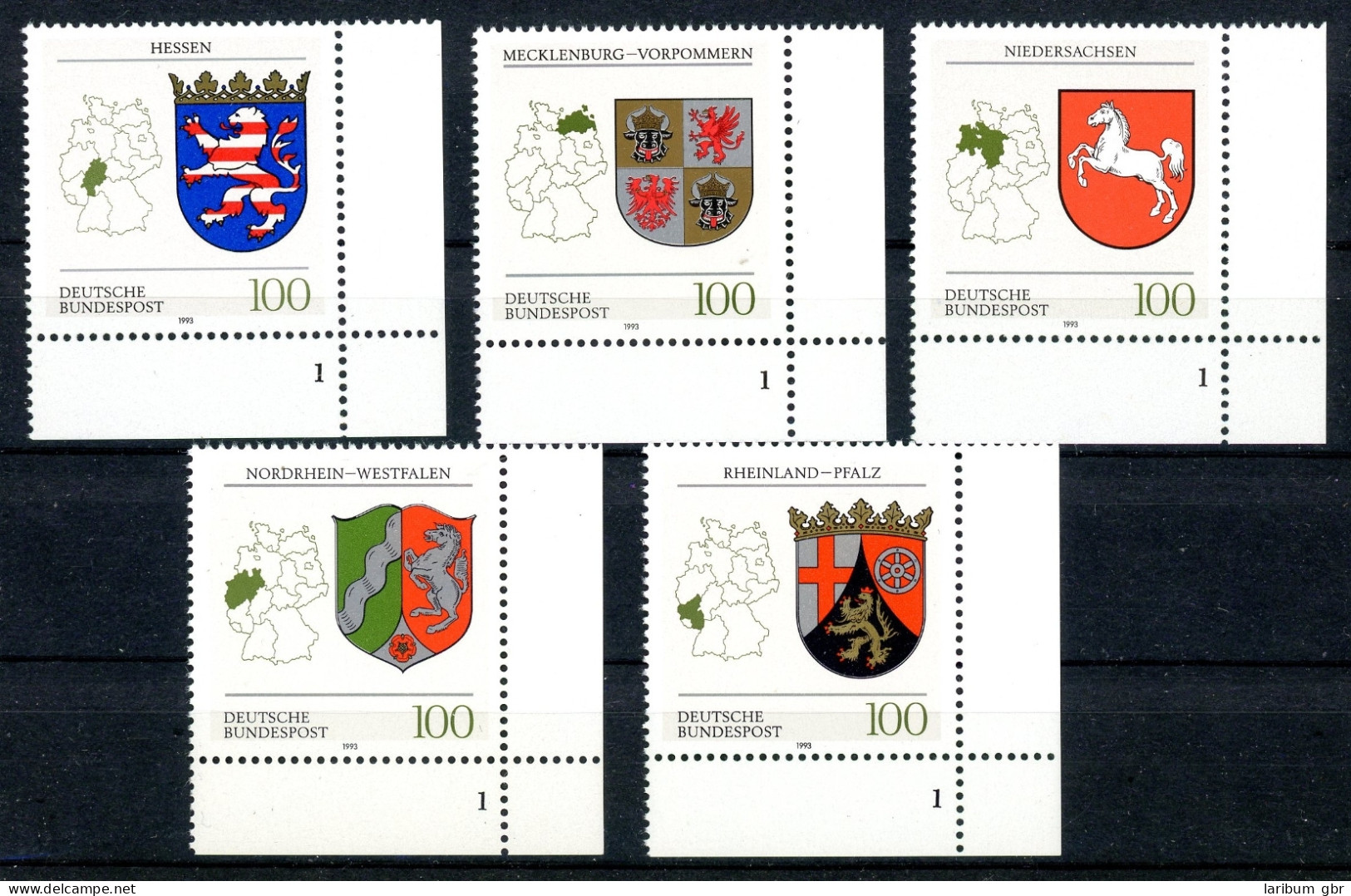 Bund 1660-1664 Postfrisch Formnummer 1 #HE352 - Otros & Sin Clasificación