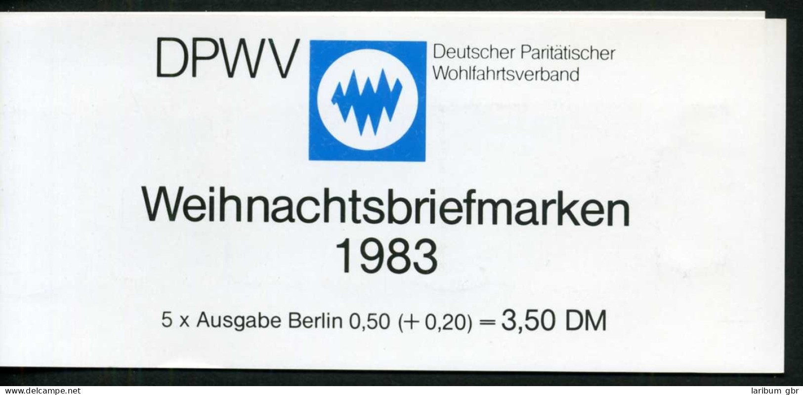 Berlin Markenheftchen DPWV 707 Gestempelt Berlin #IT611 - Carnets