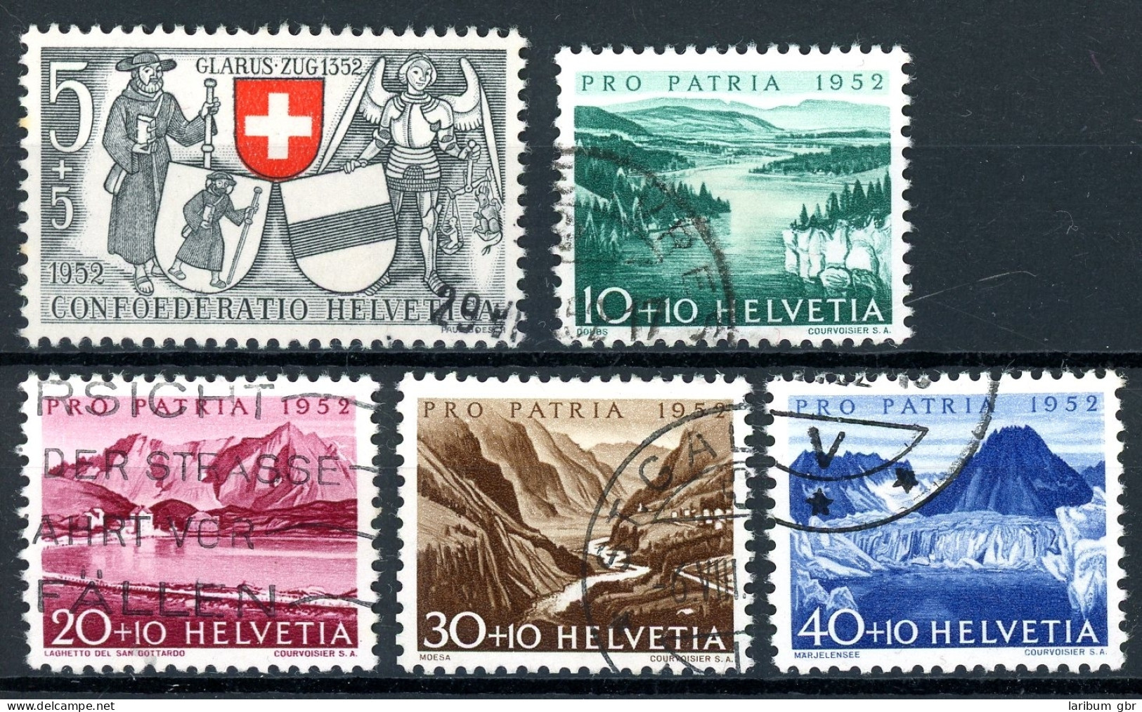 Schweiz 570-574 Gestempelt Pro Patria #IA016 - Autres & Non Classés