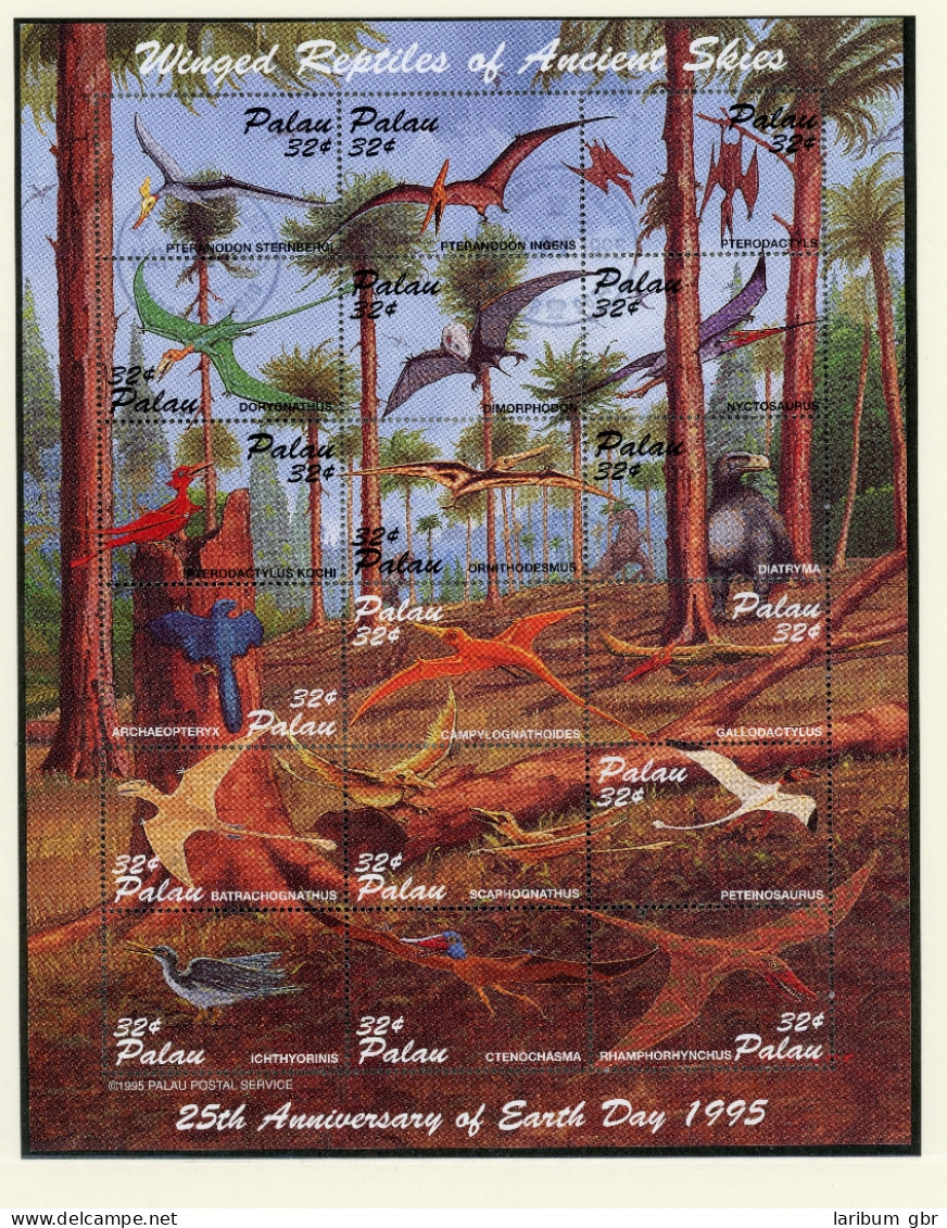 Palau Inseln Klb. 888-905 Gestempelt Dinosaurier #IY139 - Palau