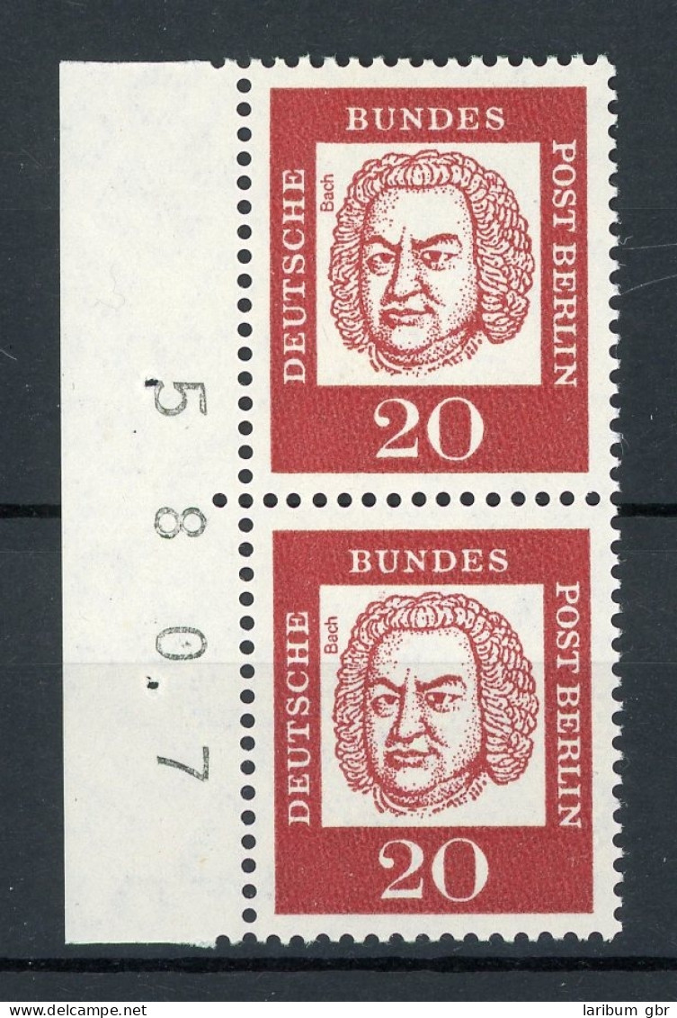 Berlin Senkr. Paar 204 Postfrisch Bogenzählnummer #IT993 - Unused Stamps