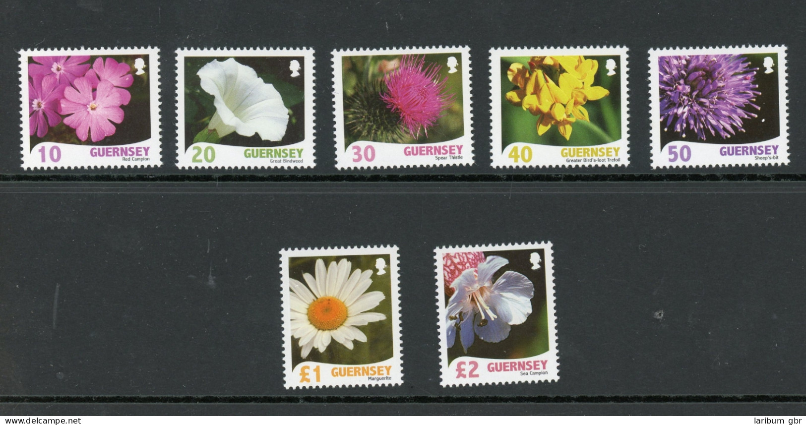 Guernsey 1172-1178 Postfrisch Blumen #IN165 - Guernsey