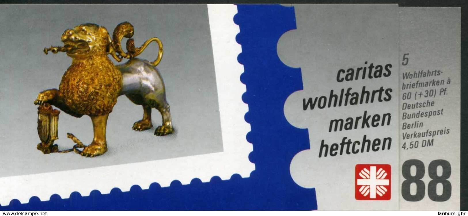 Berlin Caritas Markenheftchen 1988 819 Berlin Ersttagssonderstempel #IS702 - Postzegelboekjes