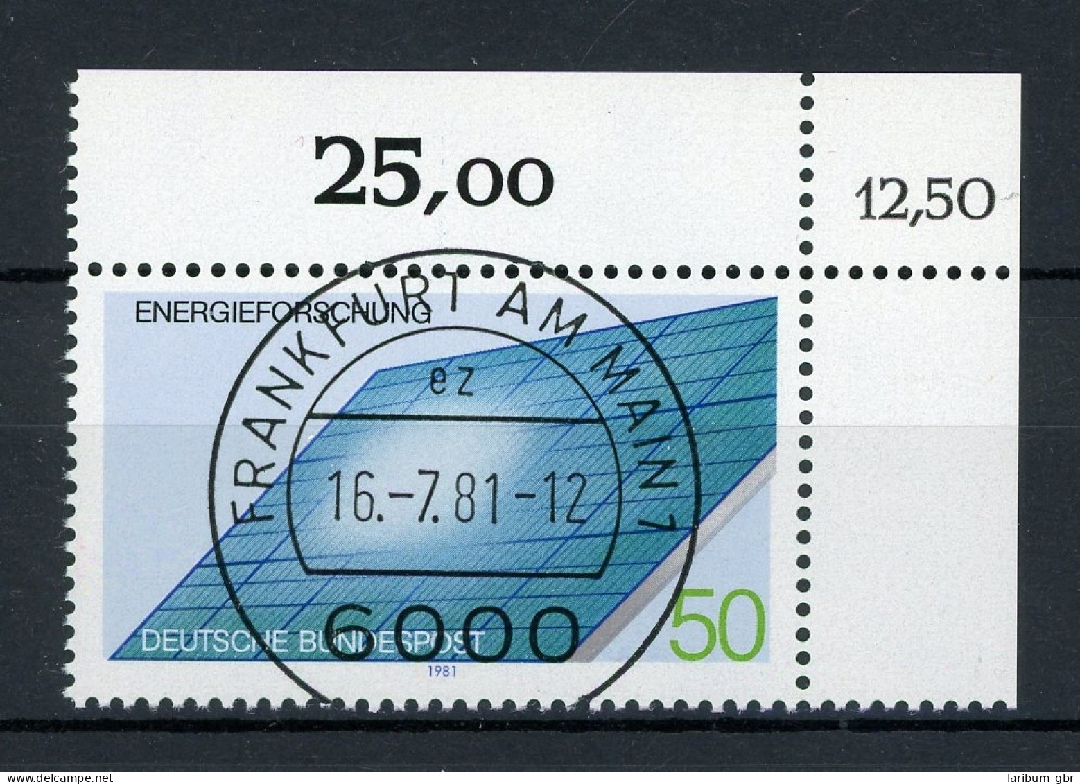 Bund 1101 KBWZ Gestempelt Frankfurt #IU622 - Used Stamps