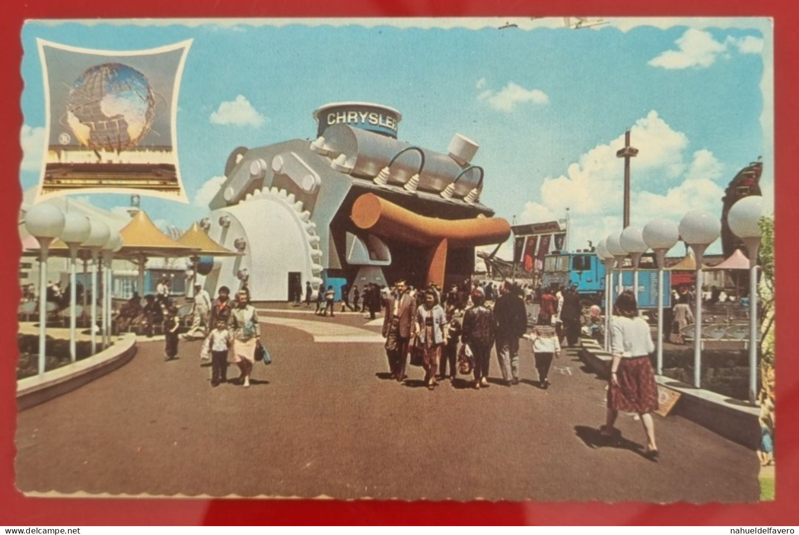 Uncirculated Postcard - USA - NY, NEW YORK WORLD'S FAIR 1964-65 - THIS IS CHRYSKER CORPORATION'S GIANT - Expositions