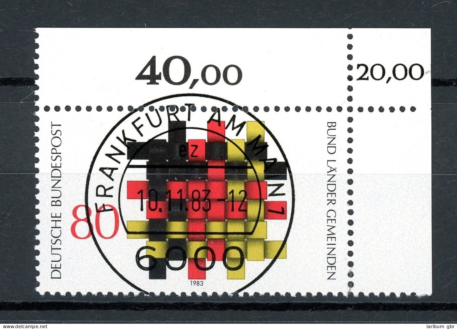 Bund 1194 KBWZ Gestempelt Frankfurt #IV032 - Used Stamps