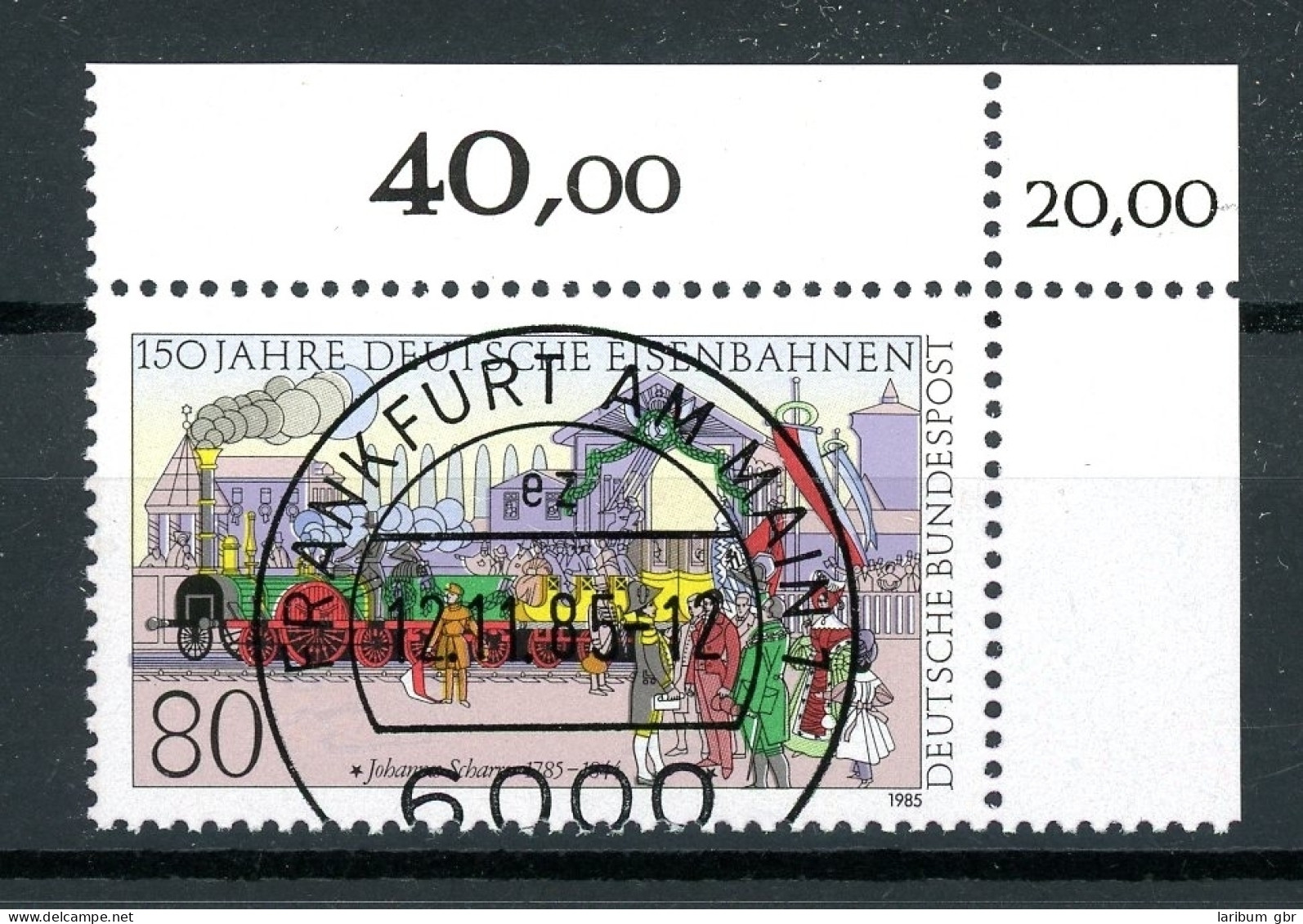 Bund 1264 KBWZ Gestempelt Frankfurt #IV055 - Used Stamps