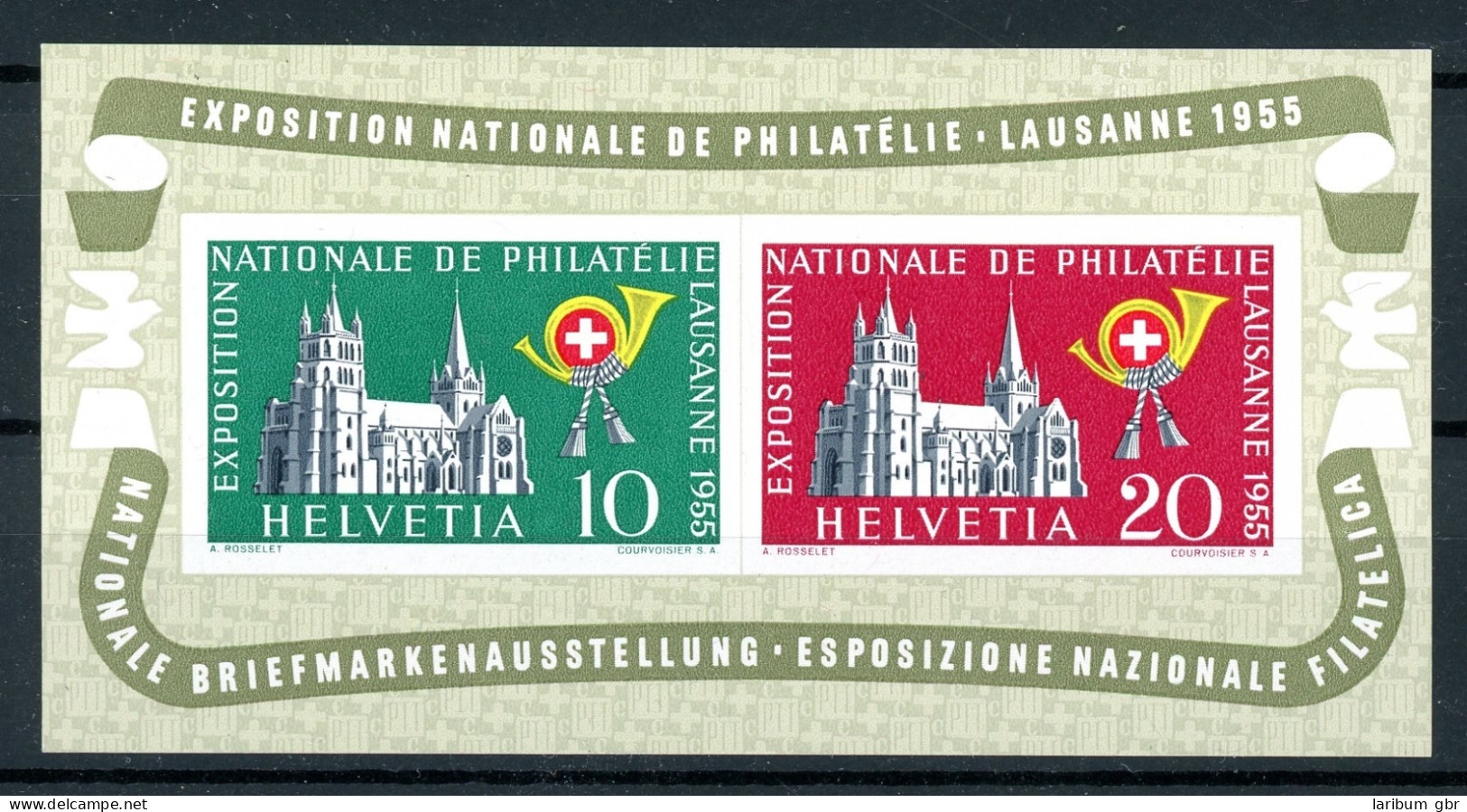 Schweiz Block 15 Postfrisch Briefmarkenausstellung #HO527 - Sonstige & Ohne Zuordnung