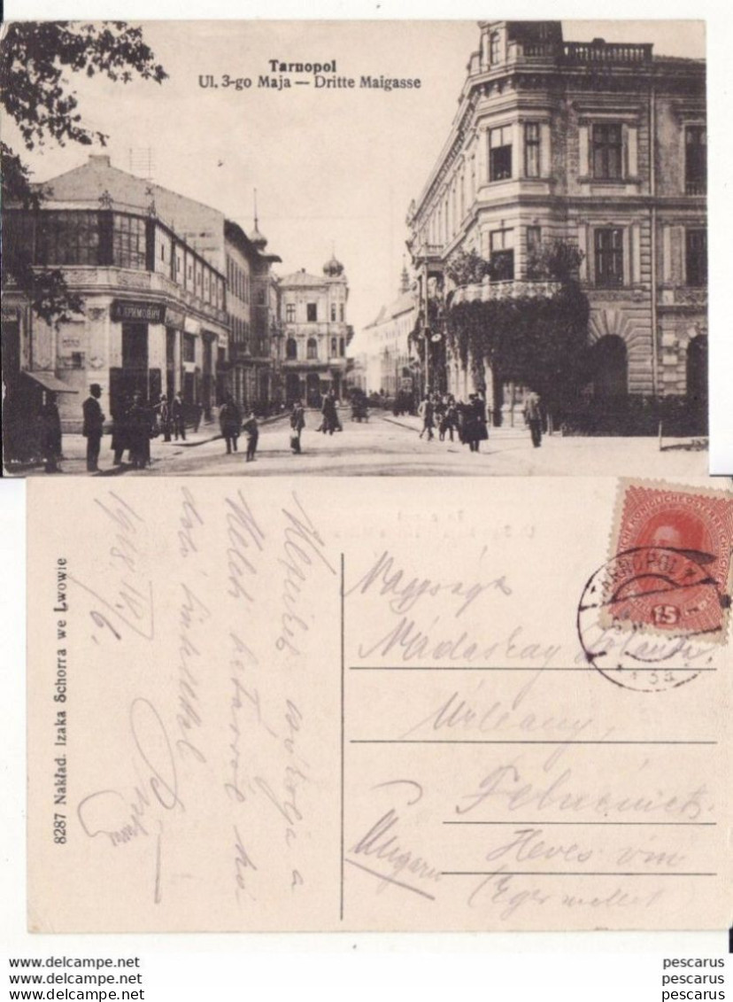 Ukraine, Poland -Galizien -Tarnopol -Judaica, Jews - Ucrania