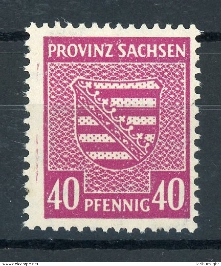 SBZ-Provinz Sachsen 84 X A Postfrisch Geprüft #HO744 - Autres & Non Classés