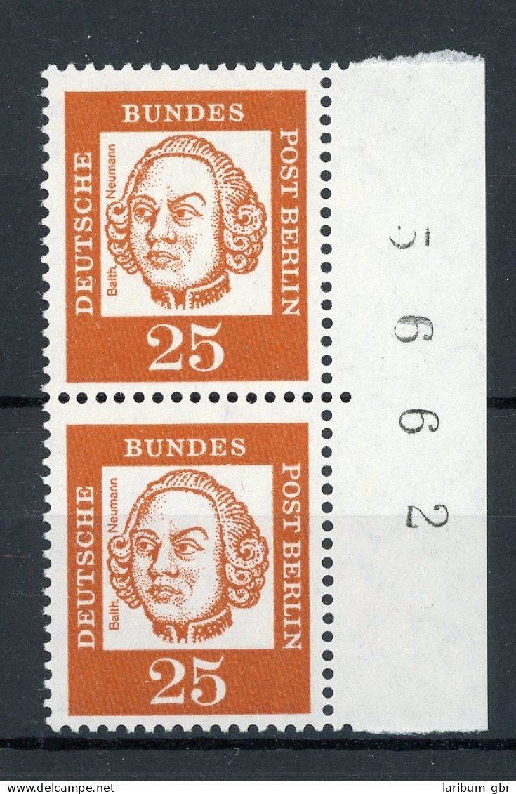 Berlin 205 Postfrisch Bogenzählnummer #IT997 - Unused Stamps