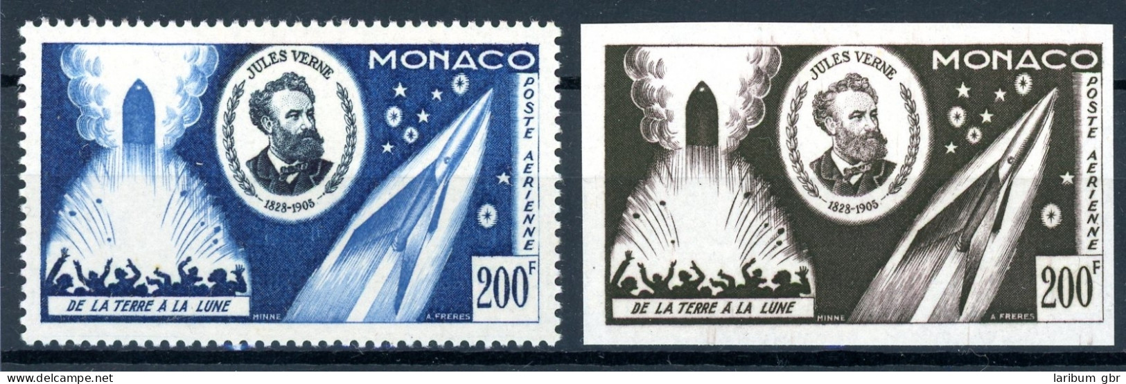 Monaco 522 Postfrisch + Ungezähnter Schwarzdruck #IM483 - Altri & Non Classificati