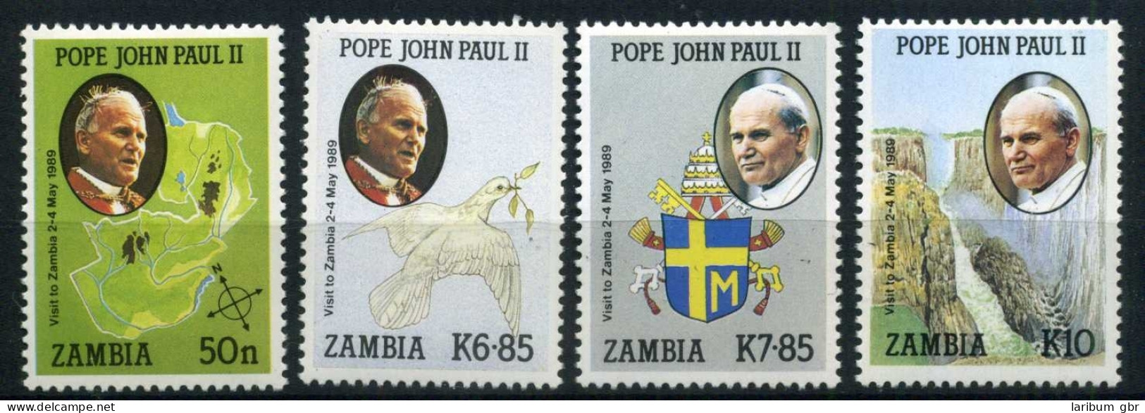 Sambia 478-481 Postfrisch Papst #IT542 - Nyassaland (1907-1953)