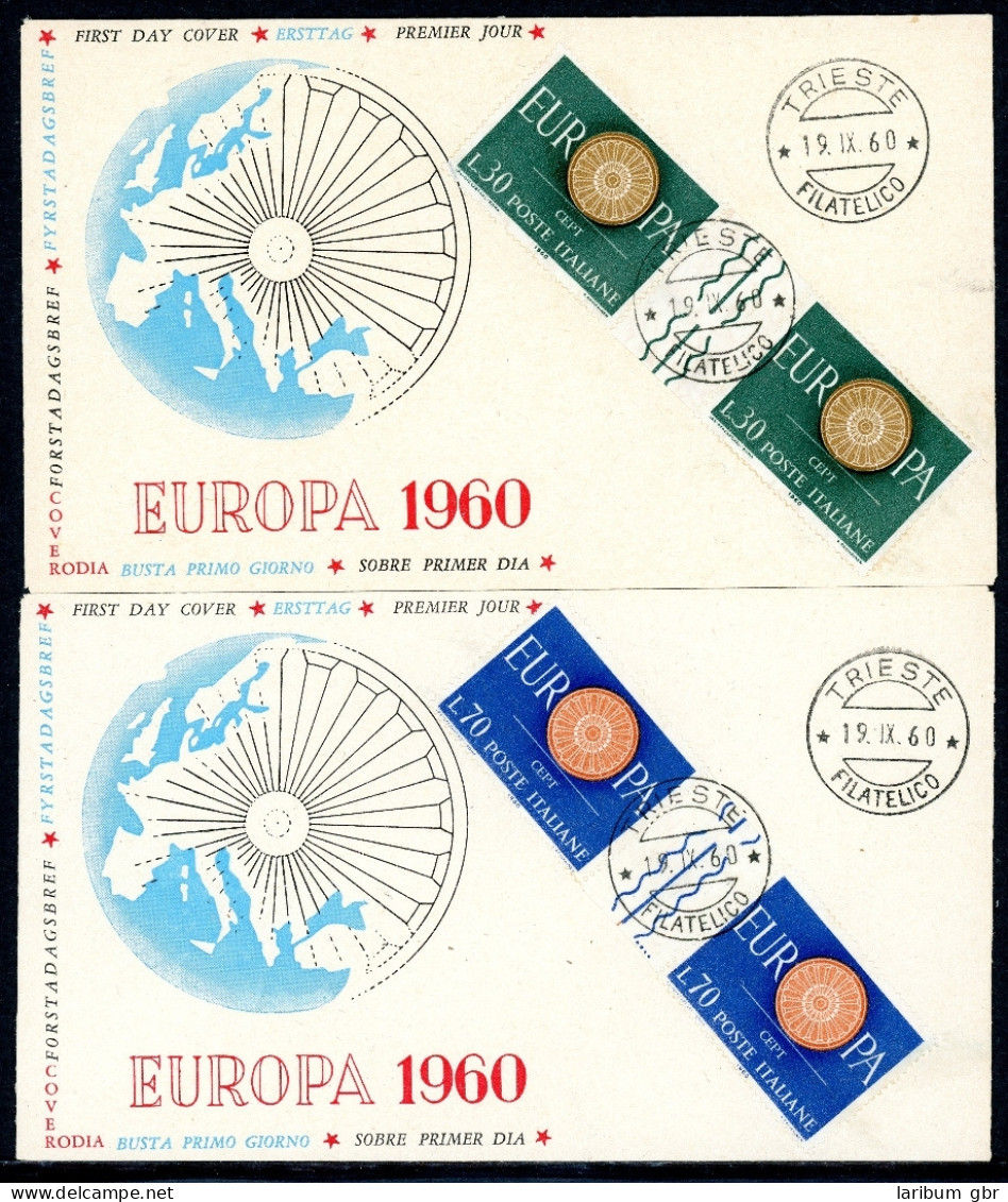 Italien 1077-1078 Zw Cept 1960 Ersttagesbrief/FDC #HO247 - Zonder Classificatie