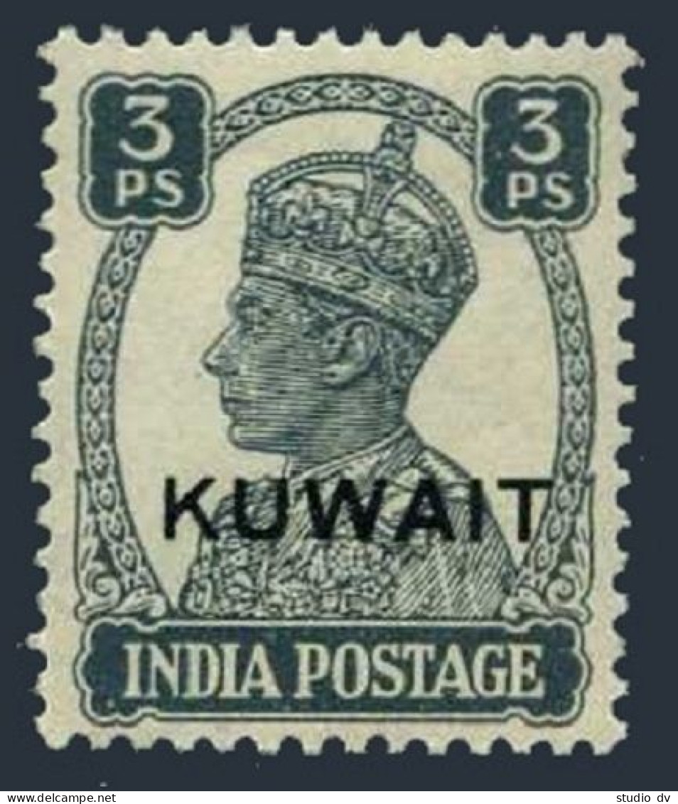 Kuwait 59, MNH. Michel 52. Indian Postal Administration, George VI, 1945. - Koweït