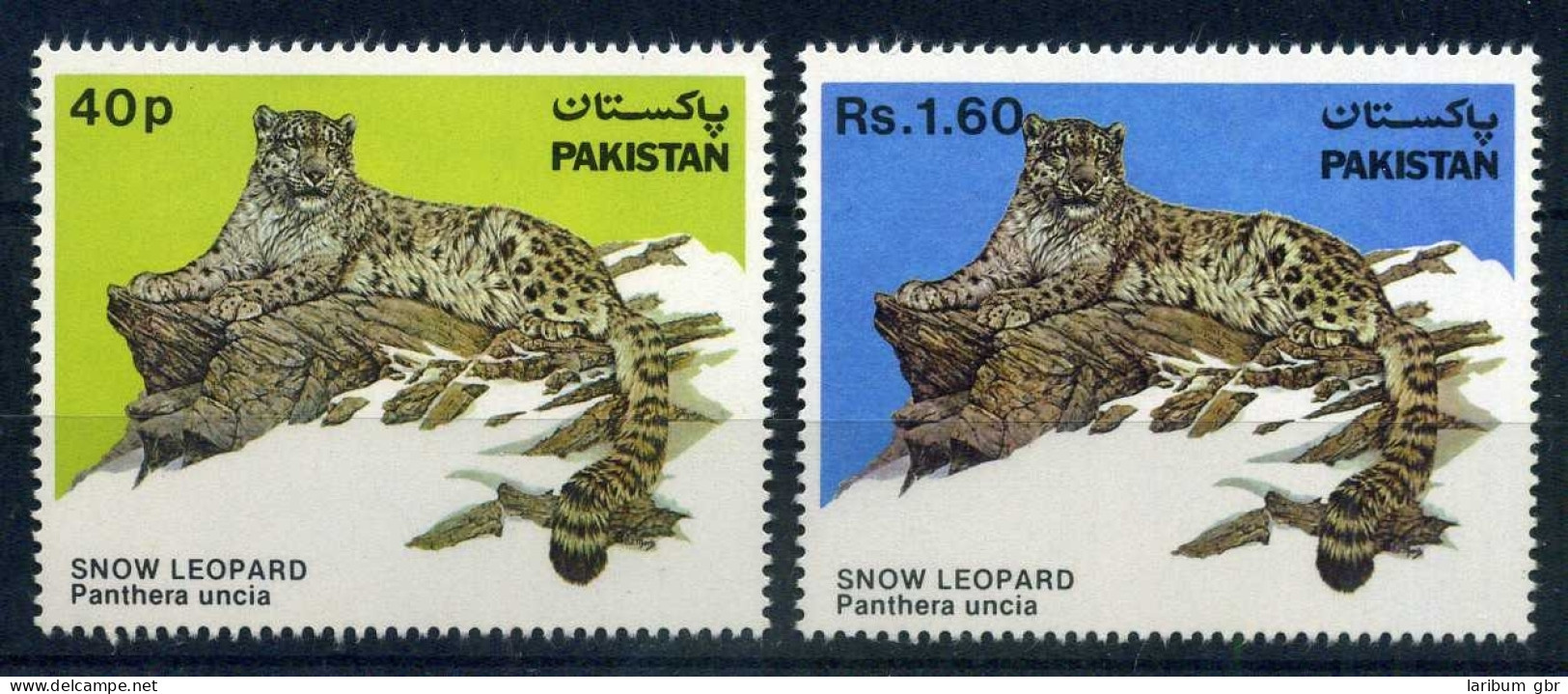 Pakistan 609-610 Postfrisch Schneeleopard #HO255 - Pakistan