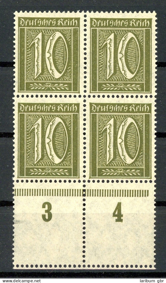 Deutsches Reich 2x 159 A L Postfrisch Im 4er Block #HX133 - Otros & Sin Clasificación