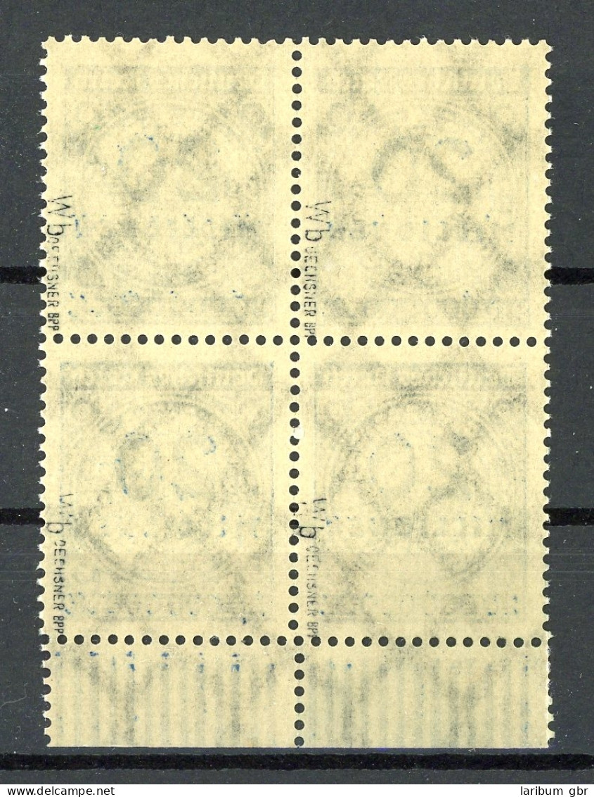 Deutsche Reich Infla 4er Block 319 W B Postfrisch Gepr. Oechsner #HX145 - Altri & Non Classificati
