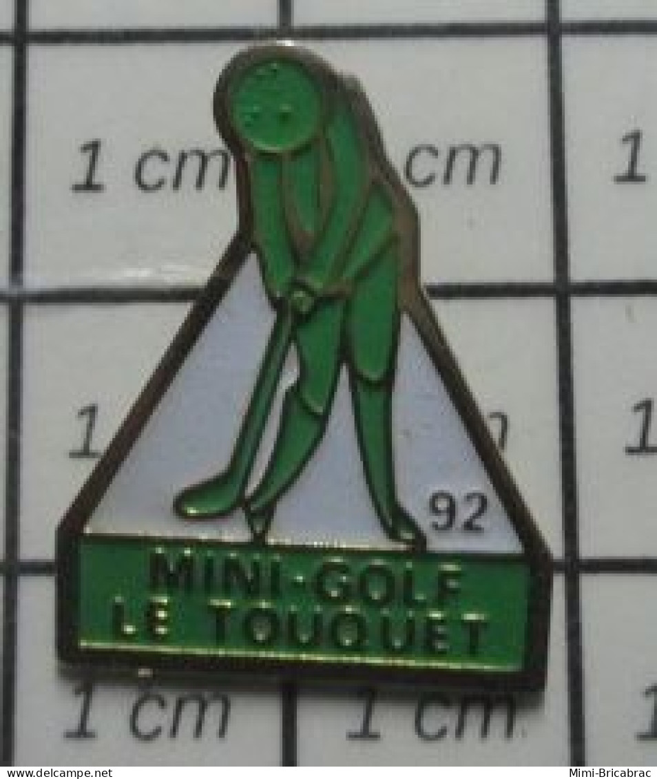 1818B Pin's Pins / Beau Et Rare : SPORTS / MINI GOLF  LE TOUQUET - Golf