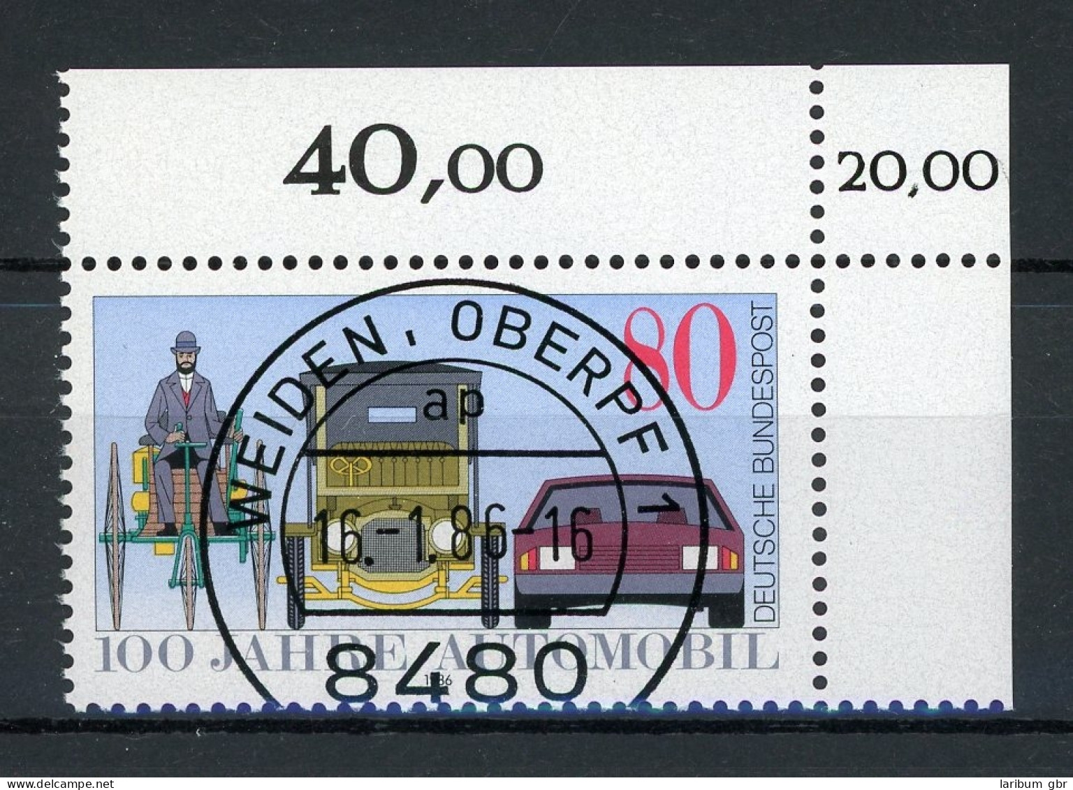 Bund 1268 KBWZ Gestempelt Weiden #IY164 - Used Stamps