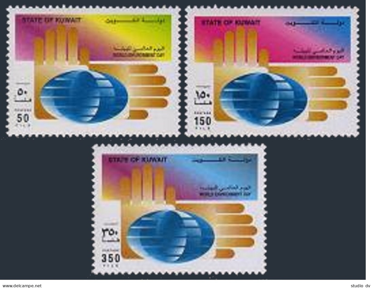 Kuwait 1476-1478, MNH. World Environment Day, 2000. - Kuwait