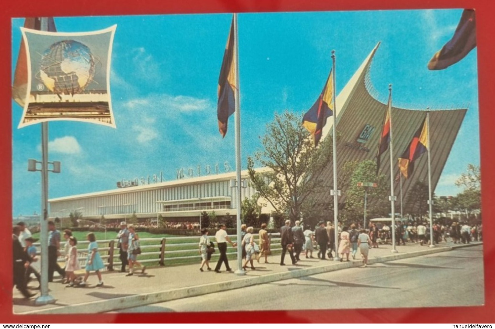 Uncirculated Postcard - USA - NY, NEW YORK WORLD'S FAIR 1964-65 - GENERAL MOTORS FUTURAMA BUILDING - Expositions