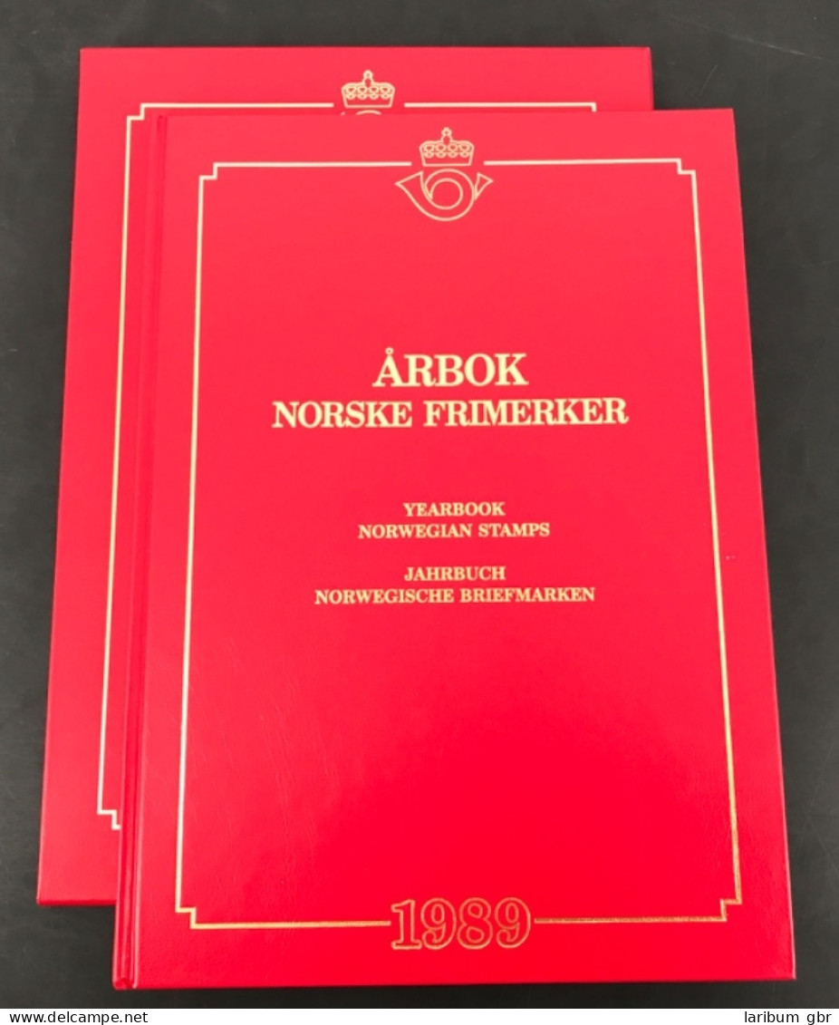 Norwegen Jahrbuch 1989 Kpl. Postfrisch Mit Kassette #HC277 - Autres & Non Classés