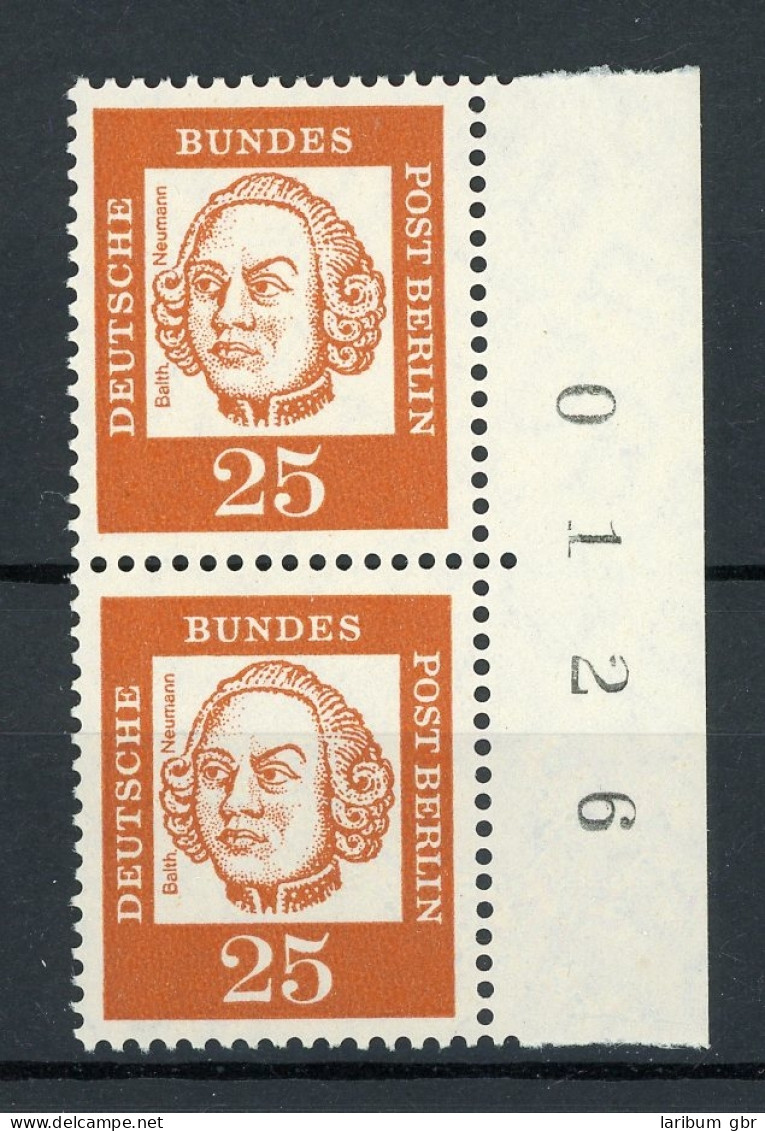 Berlin 205 Postfrisch Bogenzählnummer Rechts #IT998 - Unused Stamps