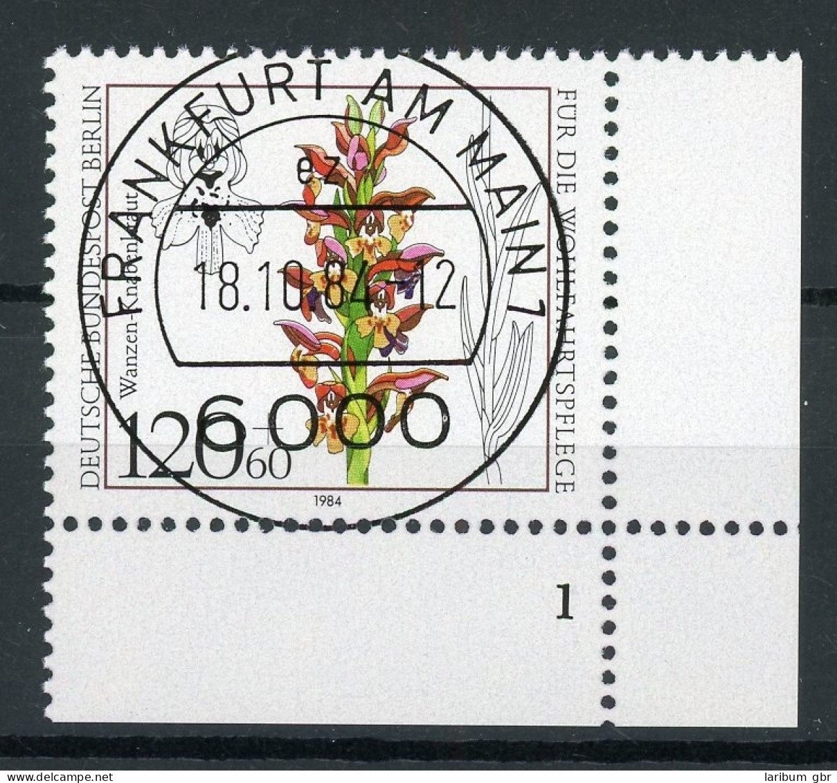 Berlin 727 Formnummer 1 Gestempelt Frankfurt #IS790 - Unused Stamps
