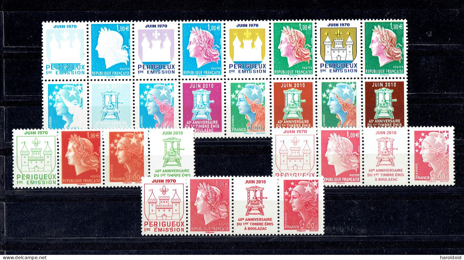 FRANCE - SERIE TP N°4459/4472 ** MNH TB - Nuevos