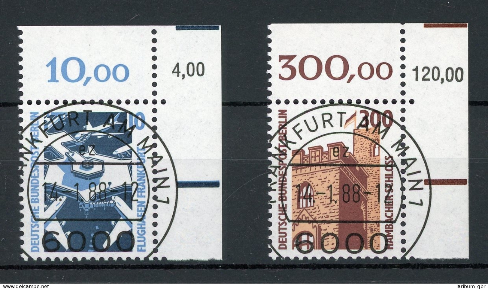 Berlin 798-799 KBWZ Gestempelt Frankfurt, Originalgummi #IS950 - Altri & Non Classificati