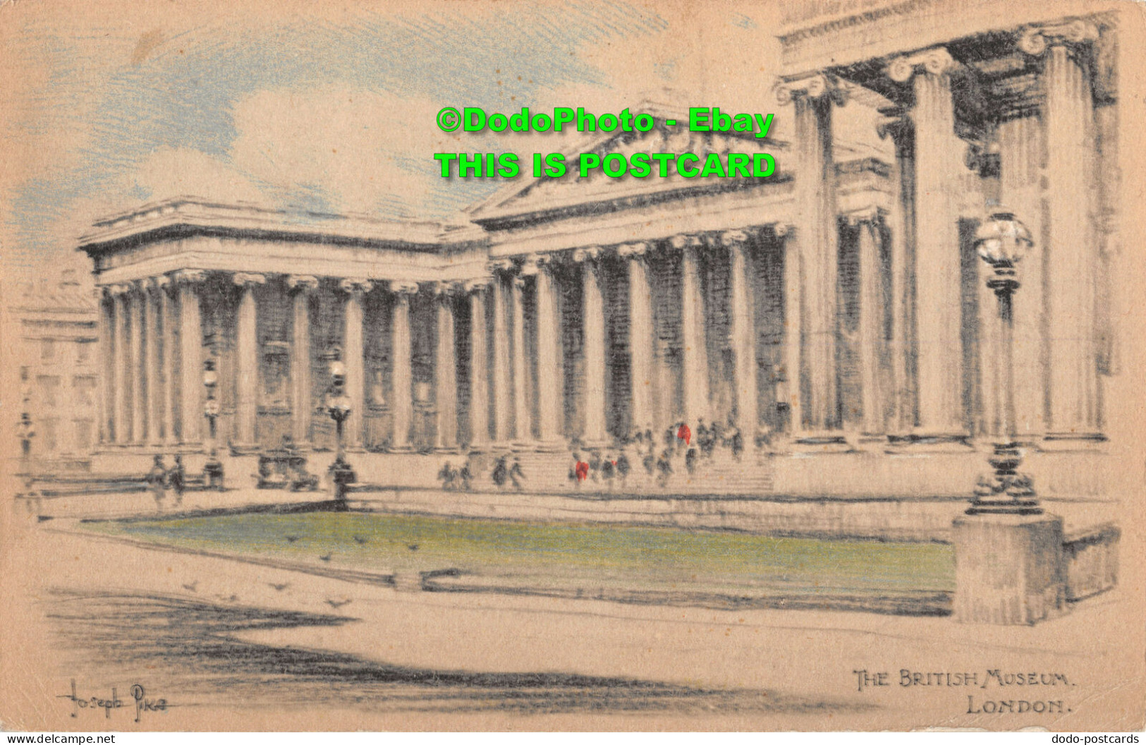 R358282 London. The British Museum. National Series. Joseph Pike. 1931 - Sonstige & Ohne Zuordnung